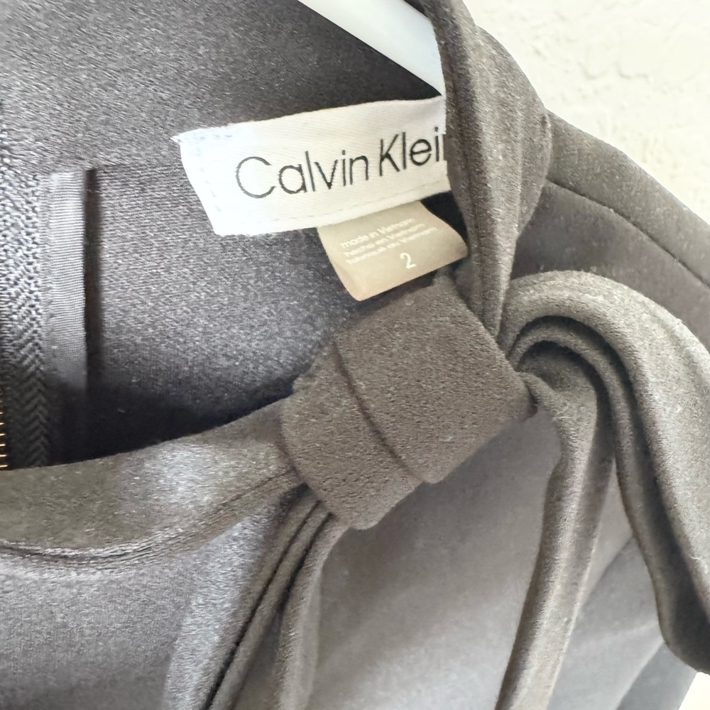 Calvin Klein Bow Tie Midi Dress - Picture 6 of 8